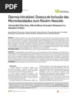 Doença de Inclusão MiCrovilositária - Diarreia Intratavel