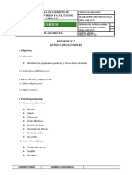 Técnica de Laboratorio Química de Alcoholes 1