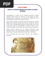 CALENDARIO CIVICO OCTUBRE