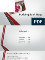 Pudding Buah Naga