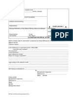 JDF 542 D and N Motion for Special Action