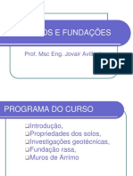 1a. AULAS FUNDACOES UNIP 2016