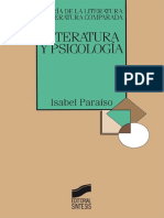 Paraíso, Isabel - Literatura y Psicología