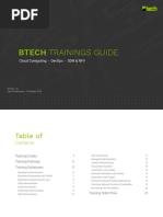 Btech Trainings Guide