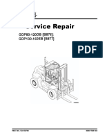 YALE (B877) GDP130EB LIFT TRUCK Service Repair Manual PDF