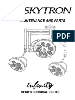 Skytron Infinity Surgical Light - Service Manual