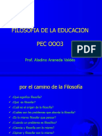 Filosofía de la educación