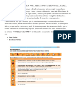  software aplicado a restaurantes