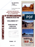 42 Analisis de Precios Unitarios Tomo 1de 1 PDF