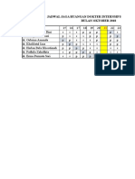 JADWAL BODONG