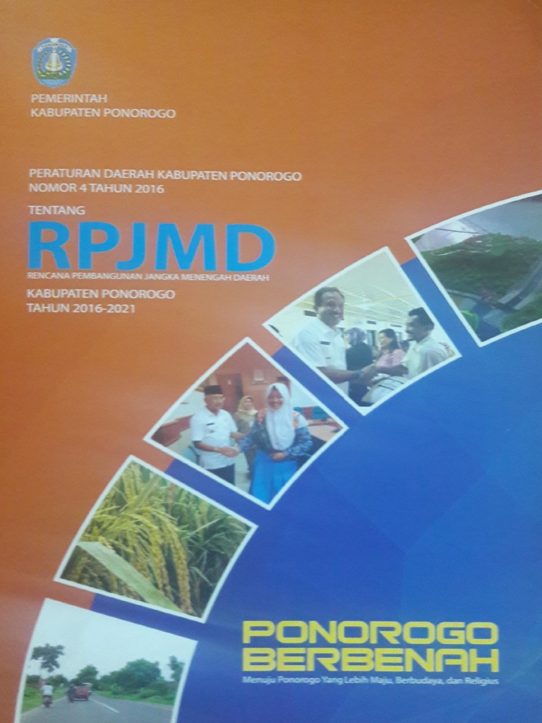 RPJMD Ponorogo 2016-2021 | PDF