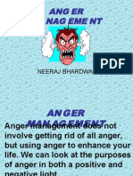 Manage anger