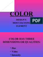 Color: Design'S Most Exciting Element
