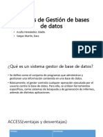 Sistemas de Gestión de Bases de Datos