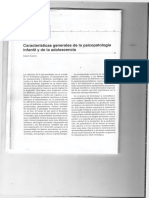 Caracteristicas Generales de La Psicopatología Infantil y de Adolescente