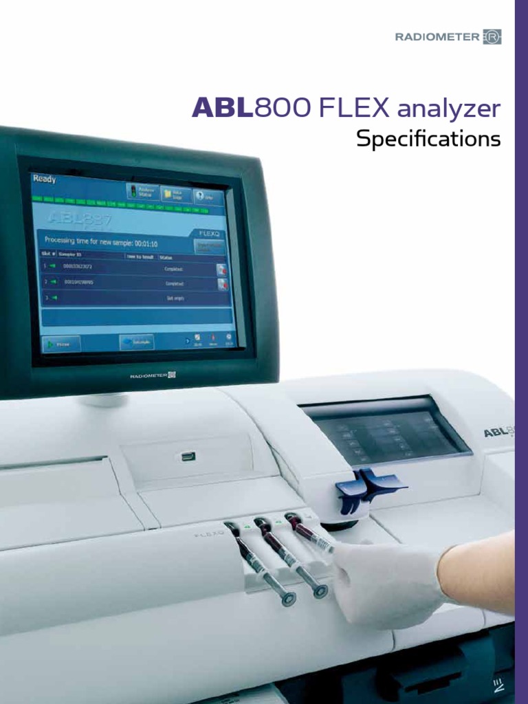 ABL800 FLEX Analyzer: Specifications | PDF