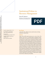 Acheson, James - Institutional Failure in Resource Management