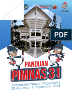 Buku Panduan PIMNAS Ke-31 Tahun 2018 - UNY - 28 Agst - 2 Sept 2018 - Rev 1.1