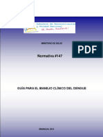 N-147 Manejo Clinico Del Dengue 2018