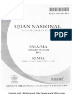 Contoh Soal UN Kimia SMA - MA Progam Studi IPA PDF