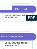 Fact and Opinion2