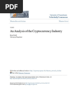 An Analysis of The Cryptocurrency Industry: Scholarlycommons