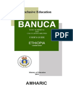 Banuca-UsersGuide-Eng Amharic Ethiopia v120208