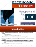 Monopoly and Regulation: Slides by Pamela L. Hall Western Washington University