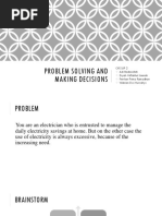 Problem Solving and Making Decisions-1