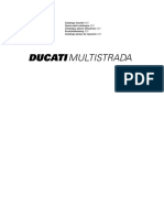 Manuale Ricambi Ducati Multistrada 620