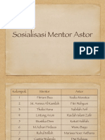 Sosialisasi Mentor Astor