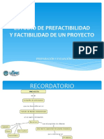 Estudio de Prefactibilidad