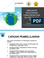 11 - MKU PKL - Kebijakan Lingkungan Dan Perubahan Iklim - Okta - PPSX