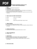 Syarat Pertandingan Senamrobik Prasekolah 2017