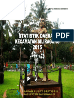 Statistik Daerah Kecamatan Siliragung Tahun 2015