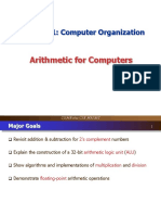 Lecture 7 COMP2611 Arithmetic Part1