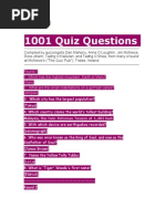 The Chase Quiz Questions & Answers | PDF | Travel | Art