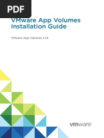 App Volumes Manager 2.14 Upgrade