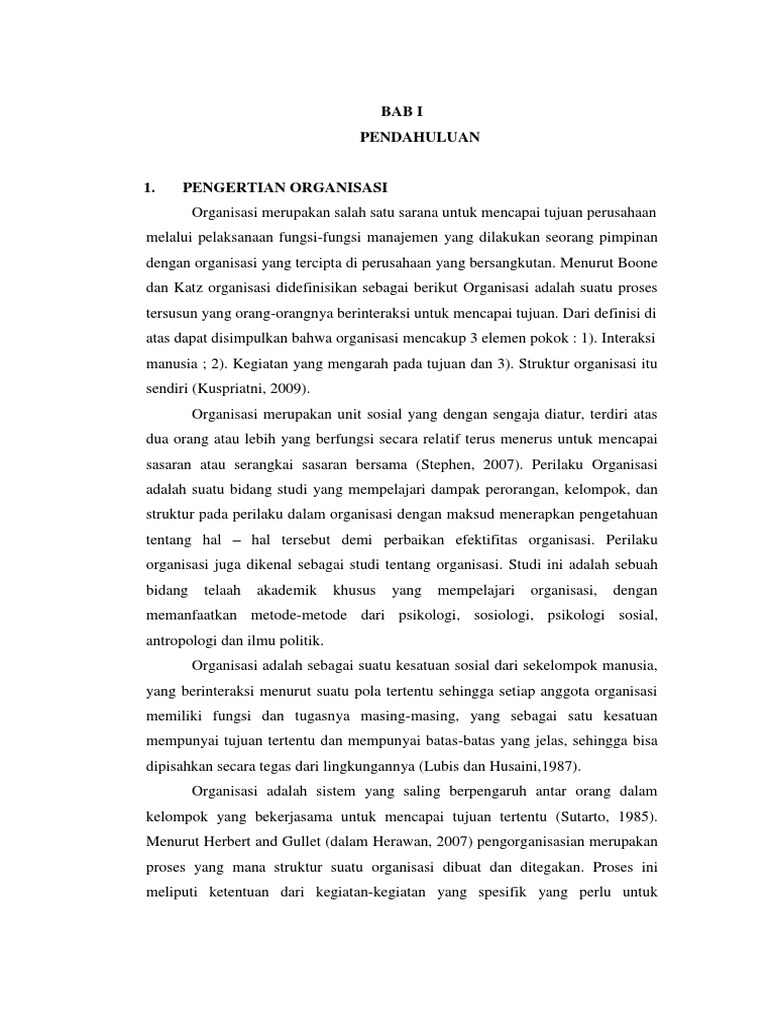 Makalah Teori Organisasi Klasik Makalah Teori Organisasi Klasik