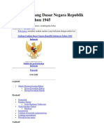 Undang-Undang Dasar Negara Republik Indonesia Tahun 1945: Navigasi Cari Wikisource