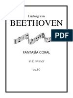 Portada Fantasía Coral Beethoven
