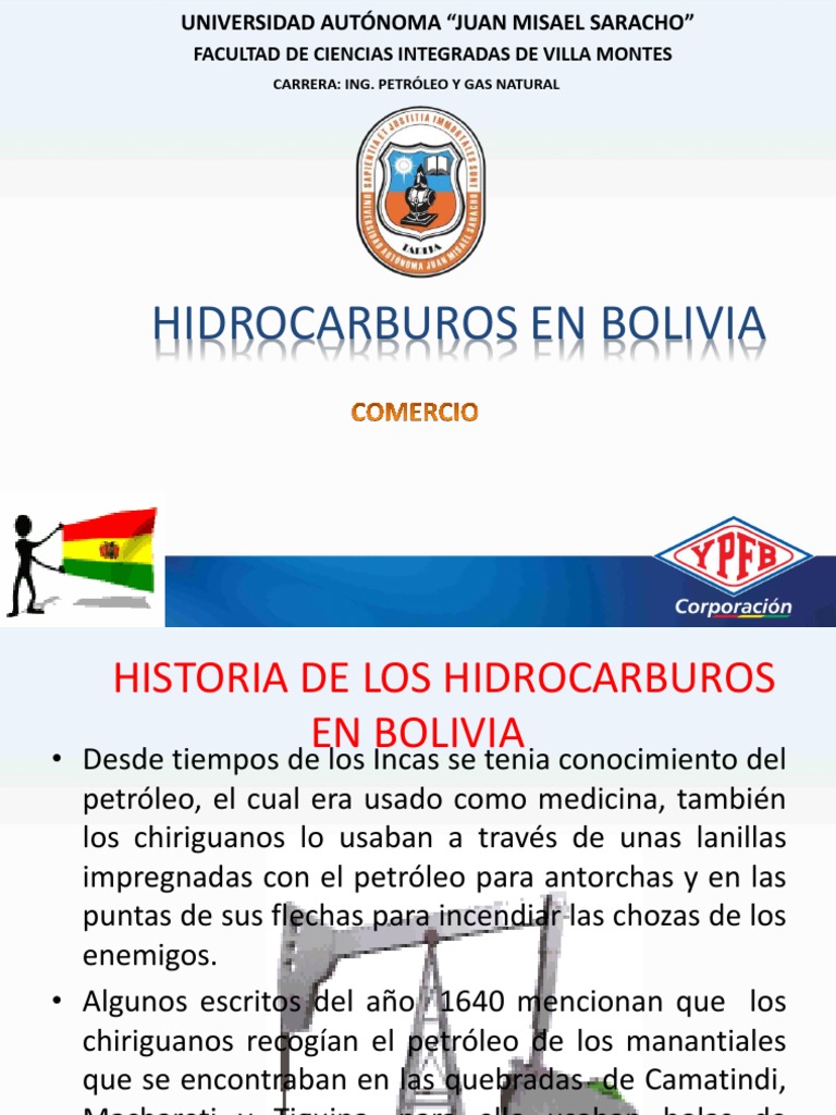 Historia de los Hidrocarburos en Bolivia | PDF | Industria petrolera ...