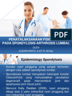 Fisioterapi Pada Spondylosis Lumbal