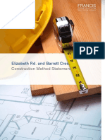 171962ot Elizabeth Road and Barrett Crescent - Construction Method Statement