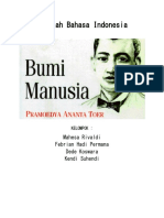 Makalah Bumi Manusia