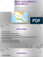 Actividad 4. Aridoamérica, Oasisamérica y Mesoamérica