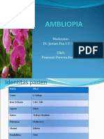 ambliopia