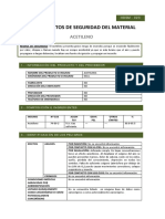 HDSM 023 Acetileno PDF