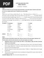Aptis Practice Test Sample PDF | PDF