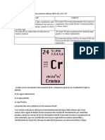 Informe de Quimica